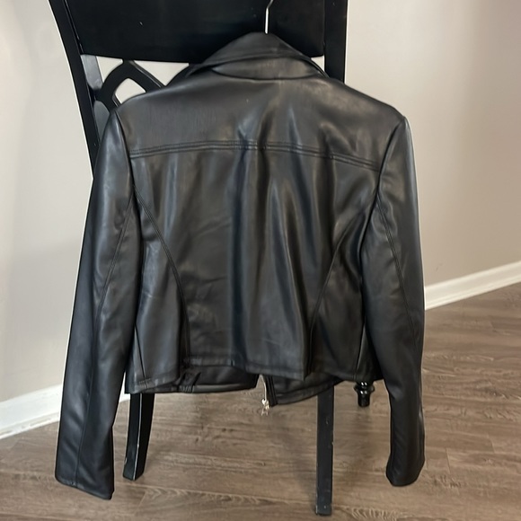Express Black Bomber Jacket - Picture 2 of 6
